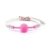 Cosmo Bondage Ball Gag Rainbow Bondage Gags and Bits
